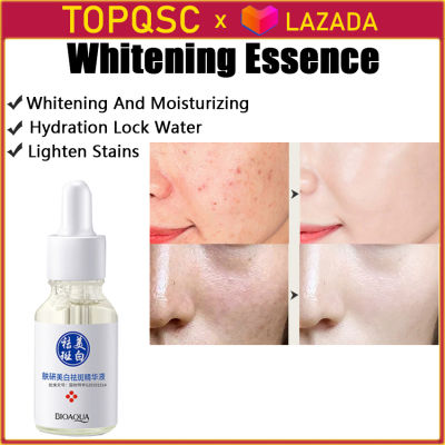 Whitening Freckle Facial Serum Dark Spot Corrector ที่มีประสิทธิภาพลบฝ้าเมลานิน Dark Spots Pigmentation Brightening Moisturizing Hydrating Face Essence Skin Care 15Ml