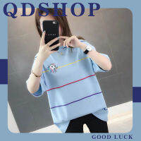 QDshop 2022แฟ ชั่นนำ?เทรนด์?คชิลๆสบายๆเ สื้อยื ดงา?นสวยวัสดุคุณภาพดี พลาดไม่ได้เลยนะ?