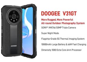  DOOGEE V30 Rugged Smartphone(2023), eSIM Dual 5G 15GB+256GB  Rugged Phone Unlocked, 6.6 FHD+ /120Hz Rugged Cell Phone, Dual Hi-Res  Speakers, Android 12, 108MP Triple Camera, Night Vision, NFC, OTG : Cell
