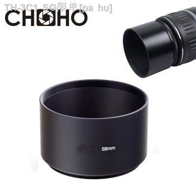 【CW】❇□☜  Hood Metal Tele Telephoto 49mm 52mm 58mm 55mm 62mm 67mm 72mm 77mm 82mm Screw-in Tubular