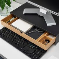 Monitor stand with drawer size 47x26x10 cm.