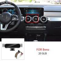 {DAC} ที่จับโทรศัพท์มือถือรถยนต์แบบกราวิตี้สำหรับ Mercedes Benz W247 X247 GLB-Class ขาตั้งที่ตั้งระบายอากาศ2020 iPhone Samsung Huawei