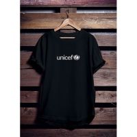 เสื้อยืดผ้าฝ้ายเสื้อยืดผ้าฝ้าย เสื้อยืด พิมพ์ลาย Unicef UN สไตล์คลาสสิก สําหรับผู้ชาย และผู้หญิง