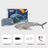 2021 Hot NEW Water Toys 2.4G 4CH Waterproof Electric Waterproof RC Simulation Shark Toys Bathroom Children Toys Gift