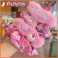 91LINTIN สีทึบทึบ ตุ๊กตาบาร์บี้ scrunchie อีลาสติก แฟชั่นสำหรับผู้หญิง ยางรัดผม ที่มัดผม หางม้าหางม้า เชือกมัดผม สำหรับผู้หญิง