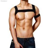 □❉ Men Sexy Nylon Body Chest Harness Elastic Shoulder Strap Stage Costume Clubwear