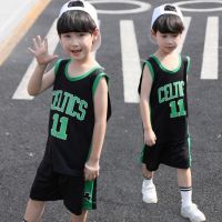 Limited Time Discounts Basketball Jerseys Kids Outdoor Sportswear 2 Pieces Sets Boys Girl Clothes Sleeveless Basketball Uniform Camisetas De Baloncesto