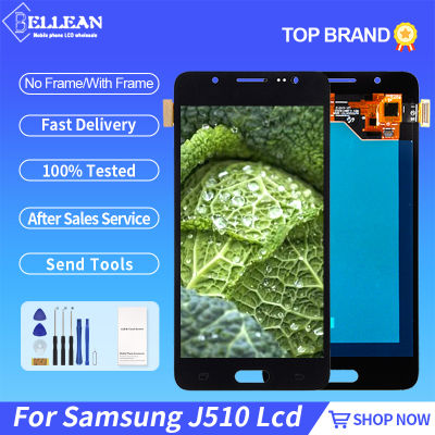 5.2นิ้ว OLED J5 2016จอแสดงผลสำหรับ Samsung Galaxy J510 Lcd Touch Screen Digitizer J510F Assembly Replacement