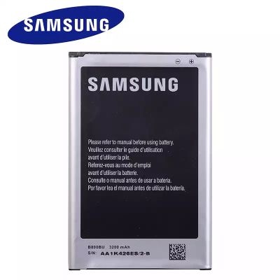 *แบตเตอรี่แท้ Samsung Galaxy Note 3 N900 N9002 N9005 N9006 N9008 B800BC 3200 mAh..