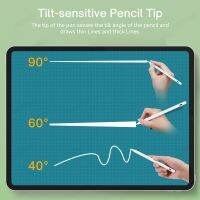 ปากกาสไตลัสวาดภาพที่ใช้งานได้สำหรับ Ipad Pro 11 12.9ปากกาหน้าจอสัมผัสแบบคาปาซิทีฟสำหรับ Ipad 10.2 10.5 10.9ดินสอ