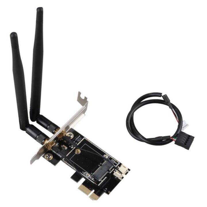 Wireless Card untuk pciE1X ke NGFFEkey PCIE Laptop Pc WIFI WLAN
