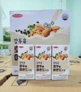 Sữa hạt đậu đen hạnh nhân óc nhập từ Hàn Quốc thùng 16 hộp 190ml