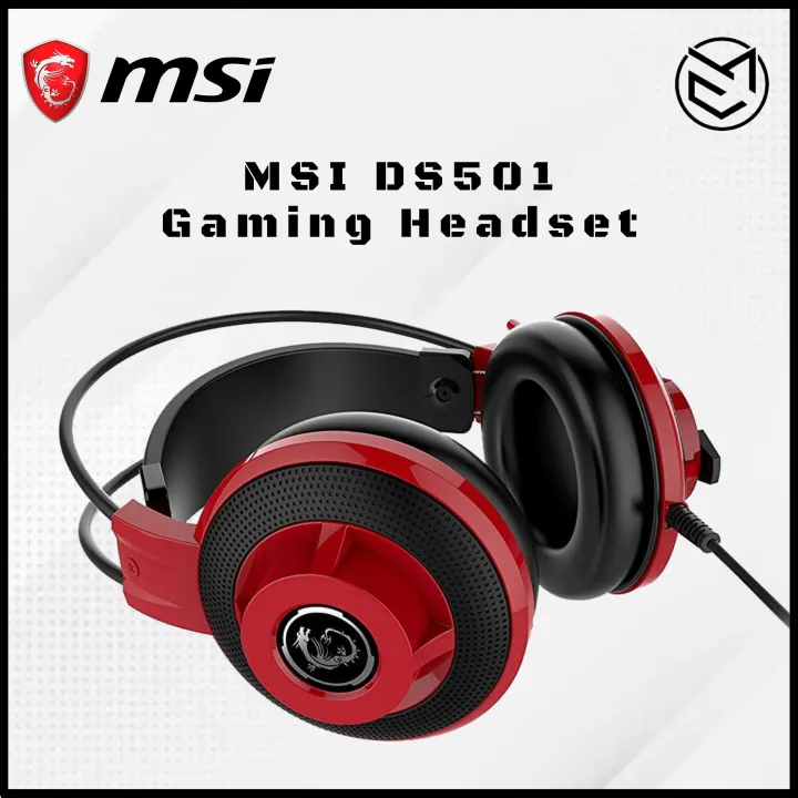MSI DS501 Gaming Headset 3.5mm Jack Lazada PH