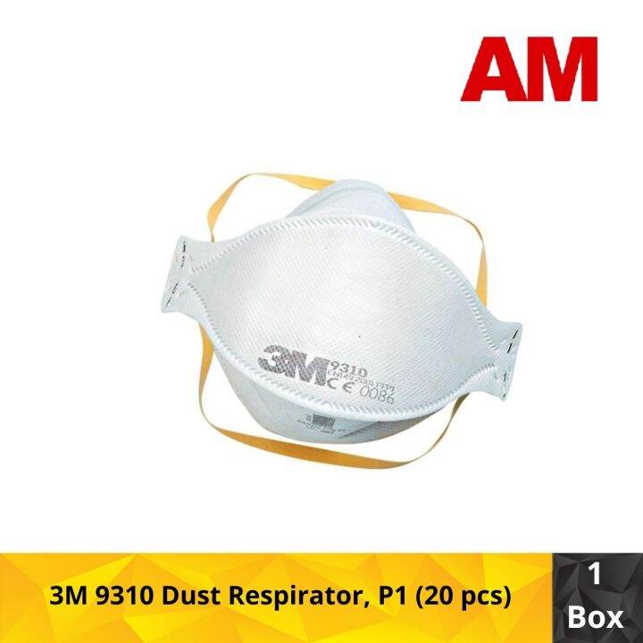 3M 9310 Dust Respirator, P1 Lazada