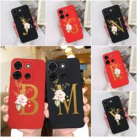 เคสซิลิโคนนิ่มกันกระแทกลายดอกไม้ Smart7สำหรับ Infinix Smart 7 Plus เคสครอบโทรศัพท์สุดหรูเคสซิลิโคนนิ่มลายดอกไม้สำหรับ Infinix Smart7Plus Funda Capa Bumper Coque 2022 6.82นิ้ว6.66