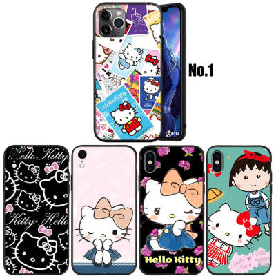 WA26 Hello Kitty Cartoon อ่อนนุ่ม Fashion ซิลิโคน Trend Phone เคสโทรศัพท์ ปก หรับ iPhone 7 8 11 12 13 14 Pro XS Max SE X XR Plus SE