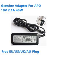 รับประกันสองปีของแท้19V 2.1A 40W DA 40A19พาวเวอร์ซัพพลาย AC Adapter สำหรับ APD HASEE แล็ปท็อปชาร์จ