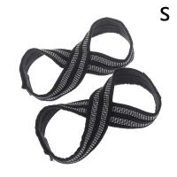 Jay 1Pair Figure 8 Straps for Deadlift Weight Lifting Shrugs Heavy Duty Grip Band