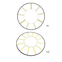 Round Speed Training Equipment Circle Speed and Agility Ladder Agility Trainer Training Equipment