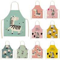 【CW】 1Pc Sleeveless Aprons Cotton Bibs Household Cleaning Pinafore Apron 53x65cm