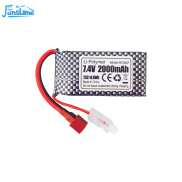 FunsLane 7.4v 2000mah T-plug Lithium Battery Compatible For 9200 9200e