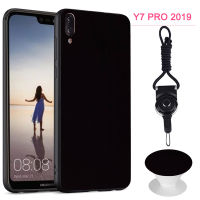 เคสซิลิโคนนิ่มสำหรับ Huawei Y7 Pro 2019 (สีดำ)