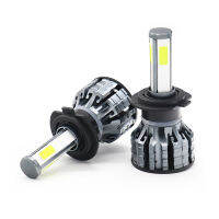 New 4 6 8 Sides Car LED Headlight Bulb H1 H7 H8 H9 H11 H4 LED Light Canbus 60W 20000LM 6000K Super Cooling HB3 HB4 Auto Headlamp