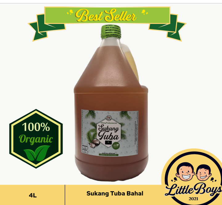 3.7LITER PURE Sukang Tuba Coconut Sap Vinegar CHEMICAL FREE Made
