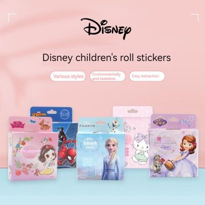200 Stickers/Box Disney ChildrenS Roll Stickers  Cartoon Stickers  Stickers  Ice And Snow Marvel Kindergarten Baby Reward Prize