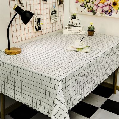 [COD] tablecloth fabric anti-scald disposable tea desk student pvc mat wholesale