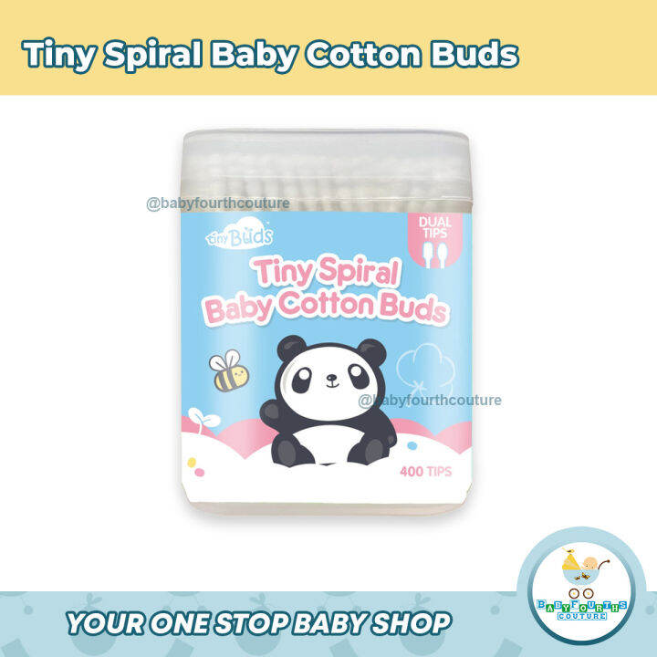 Tiny Spiral Baby Cotton Buds 400 Tips Lazada PH