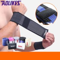 ✢☃ AOLIKES Cotton Elastic Bandage Hand Sport Wristband Gym Support Wrist Brace Hand Wrap Carpal Tunnel Sports Supplies Sports