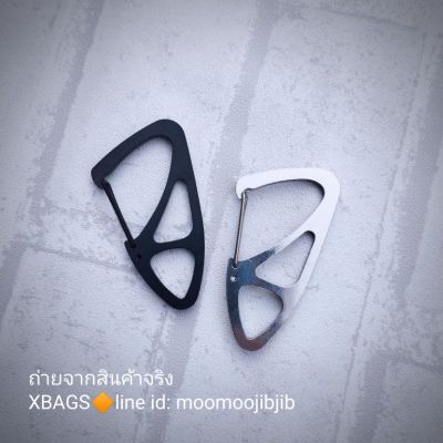 Carabiner อย่างดี ทรงสวย 5.5 ซม. เนื้อแน่น ใช้นานสปริงไม่ค้าง