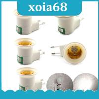 xoia68 Shop E27 EU Plug Adapter With Power On-Off Control Switch E27 Socket Lamp Base Lamp Socket