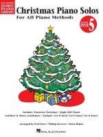 หนังสือเปียโน Hal Leonard Student Piano Library Christmas Piano Solos Book 5