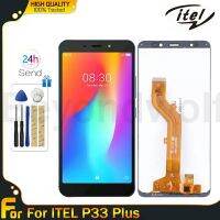 จอ LCD แบบดั้งเดิม Beyondwolf สำหรับ ITEL P33/P33บวกสัมผัสหน้าจอ LCD หน้าจอดิจิตอลแทนการประกอบสำหรับจอแสดงผล ITEL P33 P33 Plus