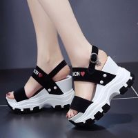 HOTSummer Women Platform Sandals Female Wedges Comfortable Shoes for Women Fish Toe Outdoor Height Increase Sandalia 2023