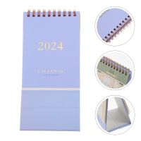 Desk Planner 2024 Monthly Memo Calendar Small Household Standing Pocket Calendars Office