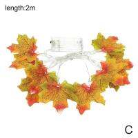 [COD]LED Fall Maple ใบ Fairy String Garland Decor O7F8 N0I1 D1Q9มูลค่า S1F1 X2L8 D3L0ร้อน C5B9