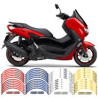 สติกเกอร์ฮับเทปแถบรูปลอกขอบ13 "13" สำหรับ YAMAHA NMAX 155 N-MAX สัญลักษณ์สติ๊กเกอร์ตกแต่งกันน้ำล้อรถจักรยานยนต์