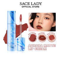 SACE LADY แมตต์ ลิปตินท์ เม็ดสีสูง ลิปครีมกํามะหยี่กันน้ํา เรียบเนียนติดทนนาน ลิปเมคอัพเครื่องสําอางค์