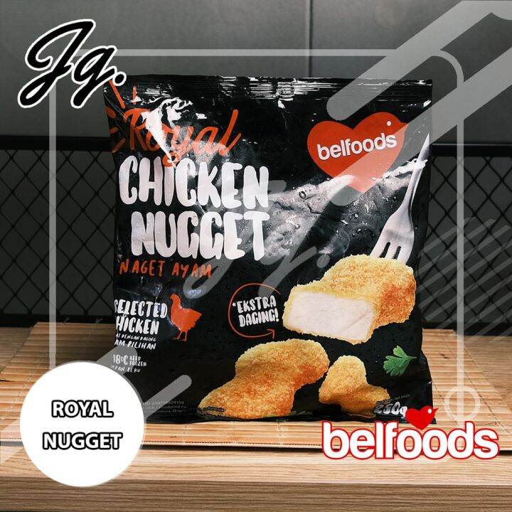 Belfoods Royal Chicken Nugget S Gr Nugget Beku Belfoods