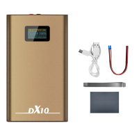 10600Mah DX10 Handheld Spot Welder Machine 6x300A Mos 8 Awg Spot Pens for 18650 0.2mm Nickel DIY 18650 Battery Pack