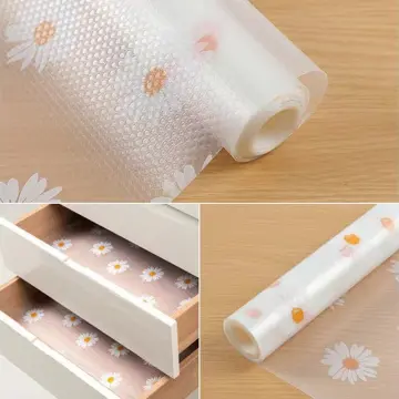 Shelf Liners For Kitchen, Non Adhesive Cabinet And Drawer Liner Roll,  Drawer Mat, Moisture-proof Anti-slip Pad Paper, For Fridge, Cabinet,  Bathroom Kitchen, Refrigerator, Durable Washable, Home Kitchen Utensil,  Home Decor, Drawer Organizer 