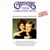 CD Carpenters Greatest Hits ***made in japan ปกแผ่นสวยสภาพดี