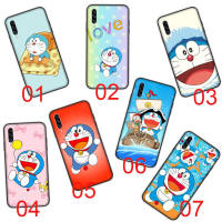 Doraemon อ่อนนุ่ม ซิลิโคน เคสโทรศัพท์ หรับ Xiaomi Redmi Note 9 8 10A 9C 8A 9S 7 9T 6A 7A 9A 8T Prime Pro NFC Power Max Black ปก