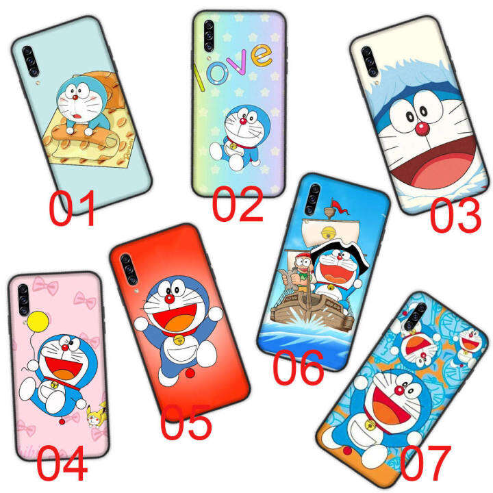 doraemon-อ่อนนุ่ม-ซิลิโคน-เคสโทรศัพท์-หรับ-samsung-a01-a50s-a31-m31-m21-a51-a10s-a30s-a11-a20-a50-a21s-a21-m30-a71-a20s-a70-m30s-a30-a10-m51-black-ปก