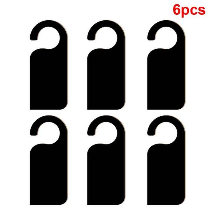 6pcs Blackboard Door Hanger Universal Ho Sign Message Board Erasable ...