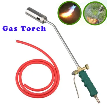 Liquefied Welding Gas Torch Fire Gun Single And Double Switch Type  Liquefied Gas Torch LPG Gas Spray Gun Flame Thrower With Hose