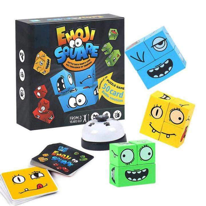 kids-face-change-cube-blocks-game-set-montessori-expression-puzzle-building-blocks-toys-early-learning-match-toy-for-children-accepted